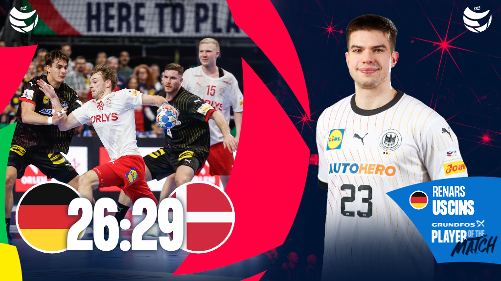 Franța – Danemarca, finala EURO de handbal masculin