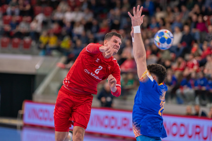 Handbal masculin: eșec cu Elveția la Yellow Cup