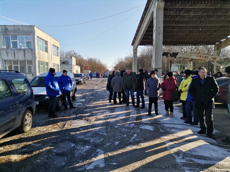Protest în industria militară, la Făgăraș