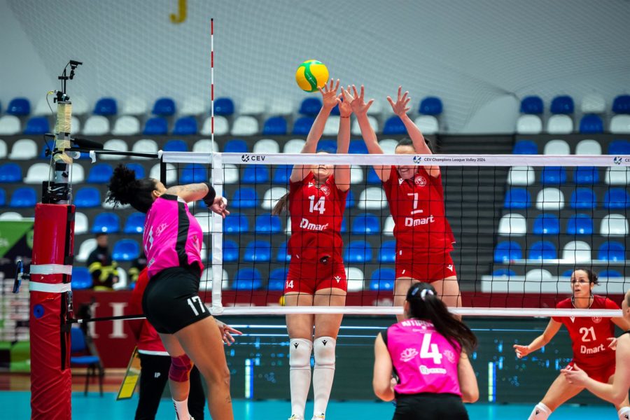 Volei Alba Blaj, eliminată din Liga Campionilor