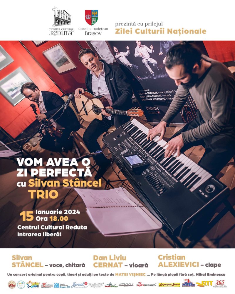 Ateliere inedite, de Ziua Culturii Naţionale, la Centrul Cultural Reduta Brașov
