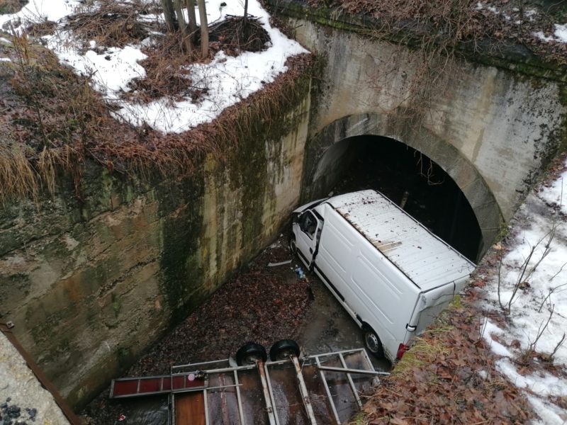 Accident pe DN1, în localitatea Predeal