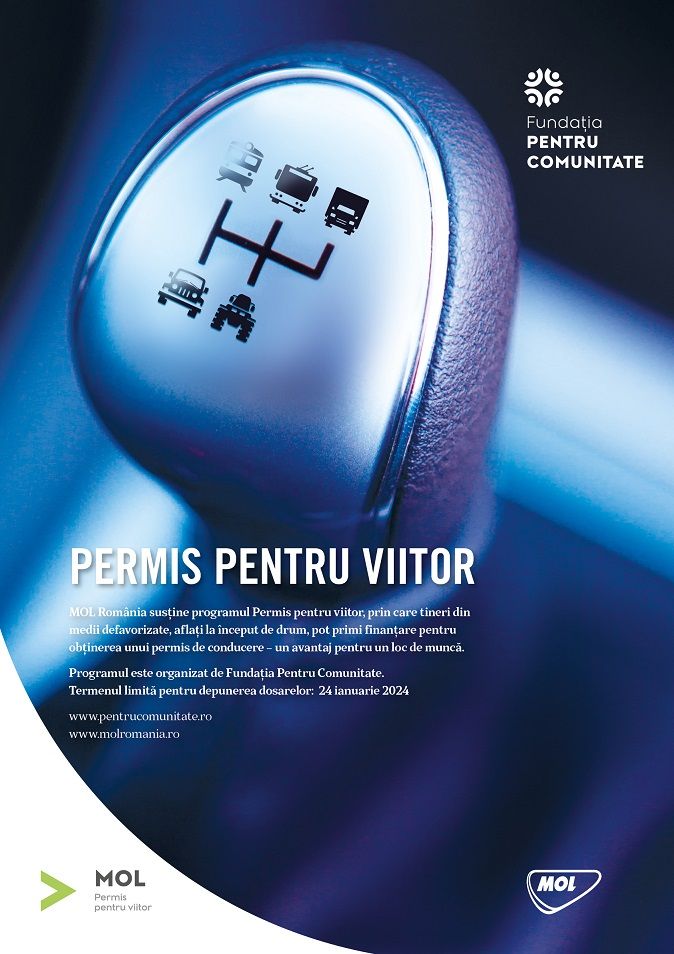 Școala de șoferi gratuită pentru tinerii fără posibilități materiale