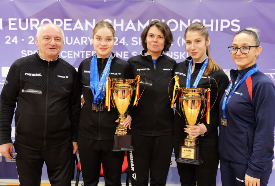 Sportivii români, 6 medalii la Europenele de tenis de masă