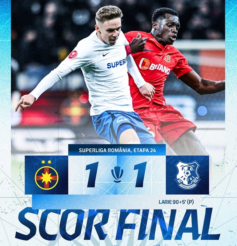 Super Liga de fotbal, etapa a 24-a completă