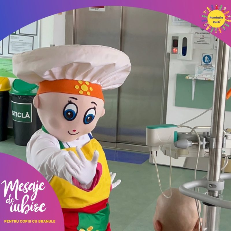 Mesaje de încurajare pentru copiii bolnavi de cancer, la Tg.Mureș