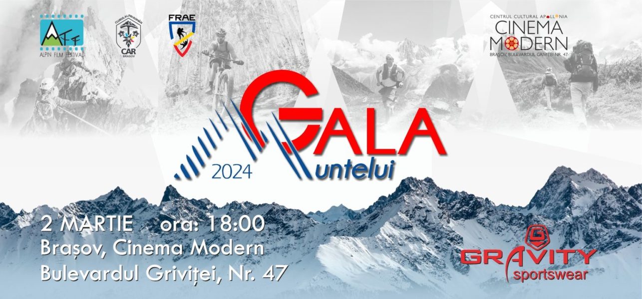 Gala Muntelui se va desfășura anul acesta, în premieră, la Brașov
