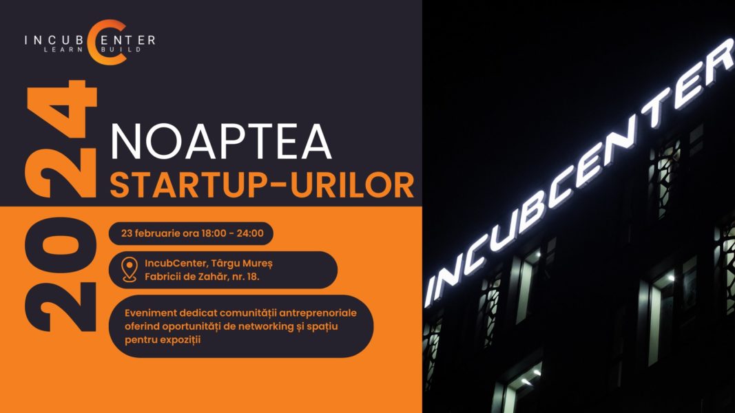 Prima ediție „Noaptea Startup-urilor” la Târgu Mureș