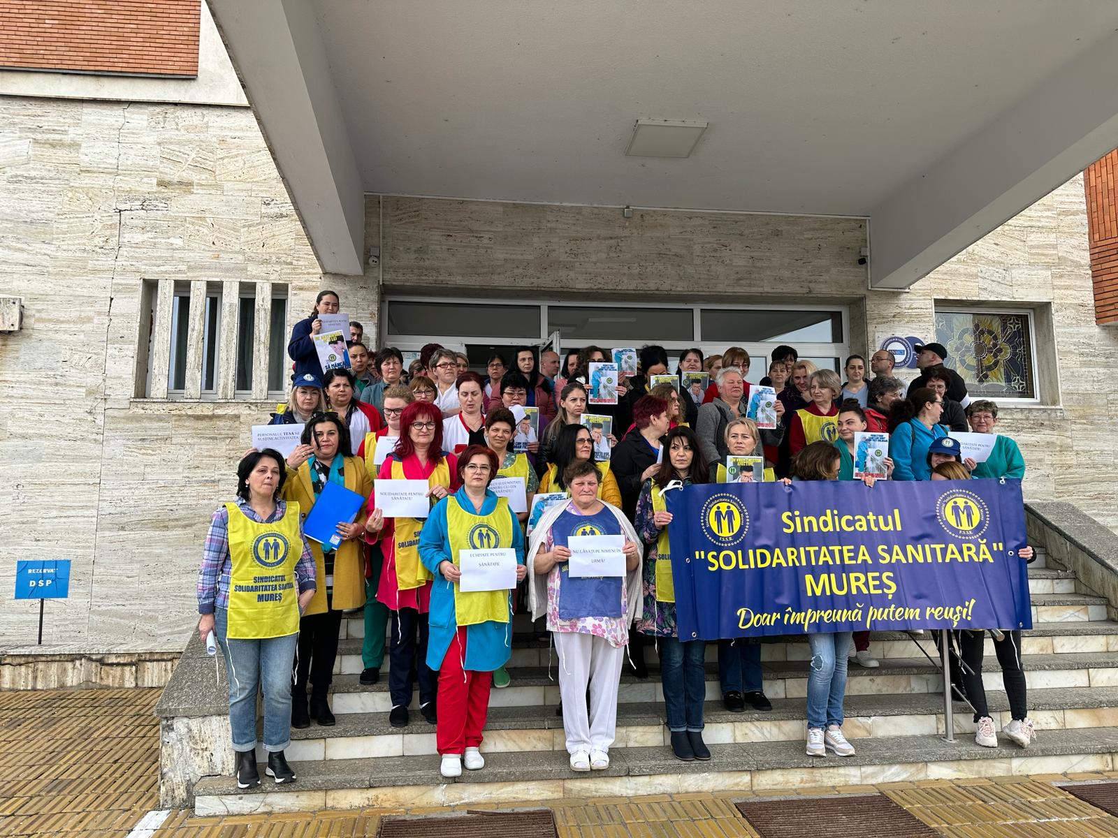 Solidaritatea Sanitară continuă protestele