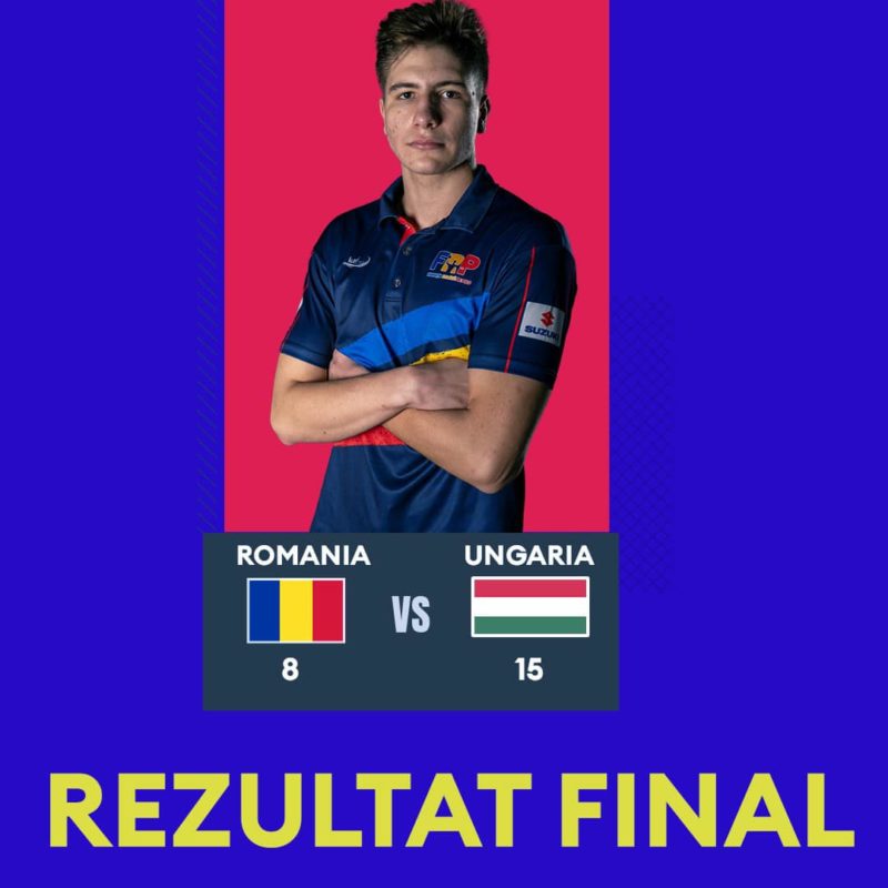 Poloiștii tricolori, eșec cu Ungaria: 8-15 Poloiștii tricolori, eșec cu Ungaria: 8-15