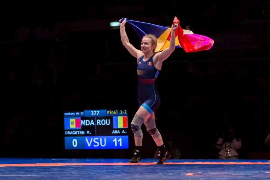 Româncele, evoluții excelente la Europenele de lupte
