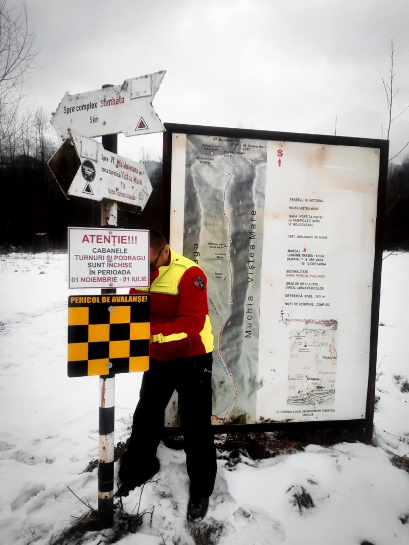 Risc de avalanșă în mai multe masive montane din România
