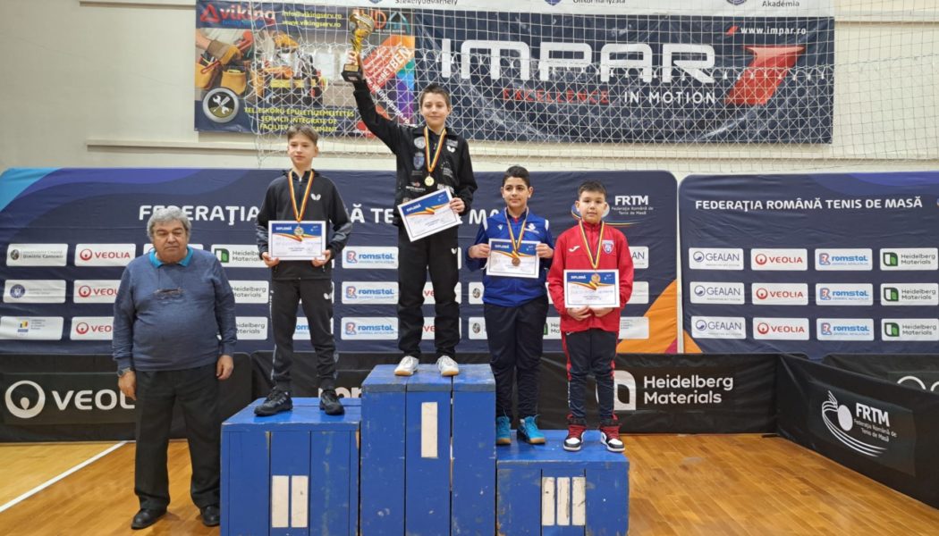 Harghiteanul Toro David, aur la Cupa României la tenis de masă Harghiteanul Toro David, aur la Cupa României la tenis de masă
