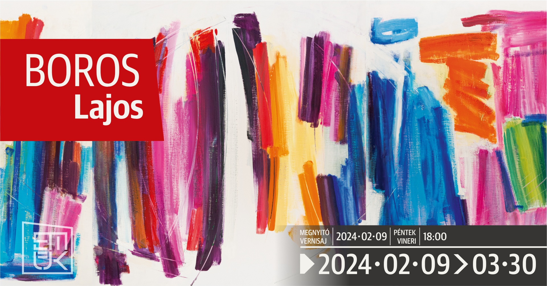 Expoziția pictorului Lajos Boros, vernisată la Sfântu Gheorghe