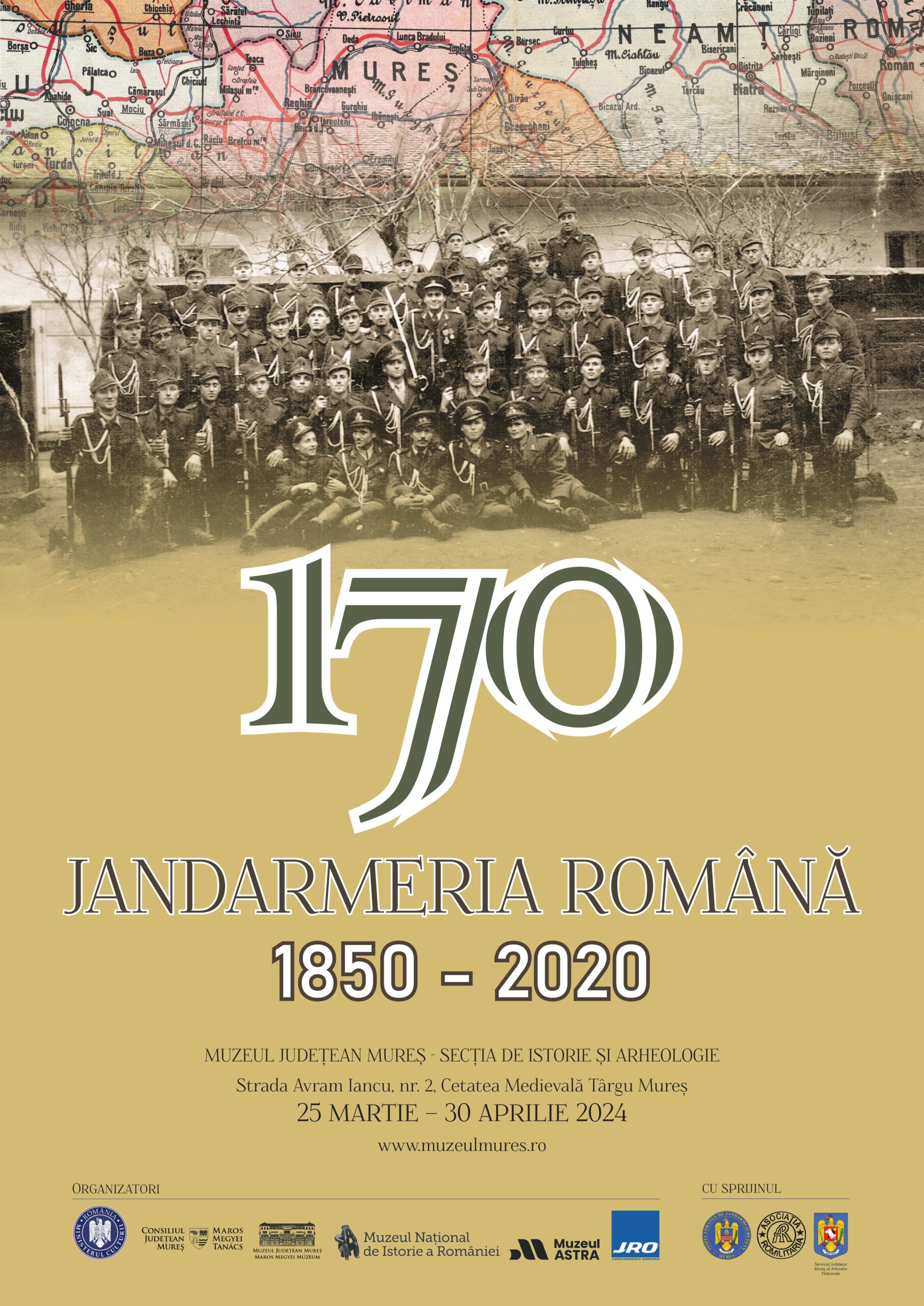 Ziua Jandarmeriei Române, celebrată în mai multe localități din jud. Harghita, dar și în jud. Mureș