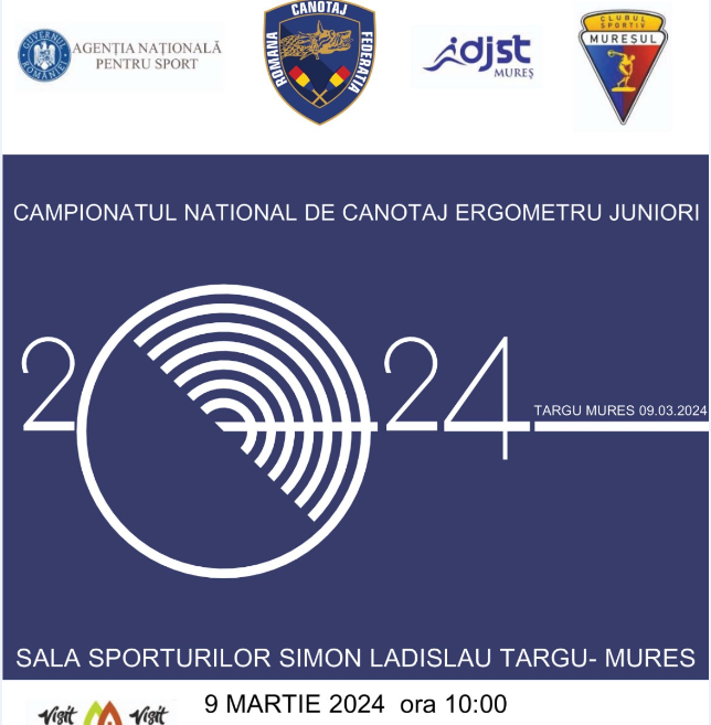 Canotaj la Târgu Mureș: CN pe ergometru rezervat juniorilor Canotaj la Târgu Mureș: CN pe ergometru rezervat juniorilor