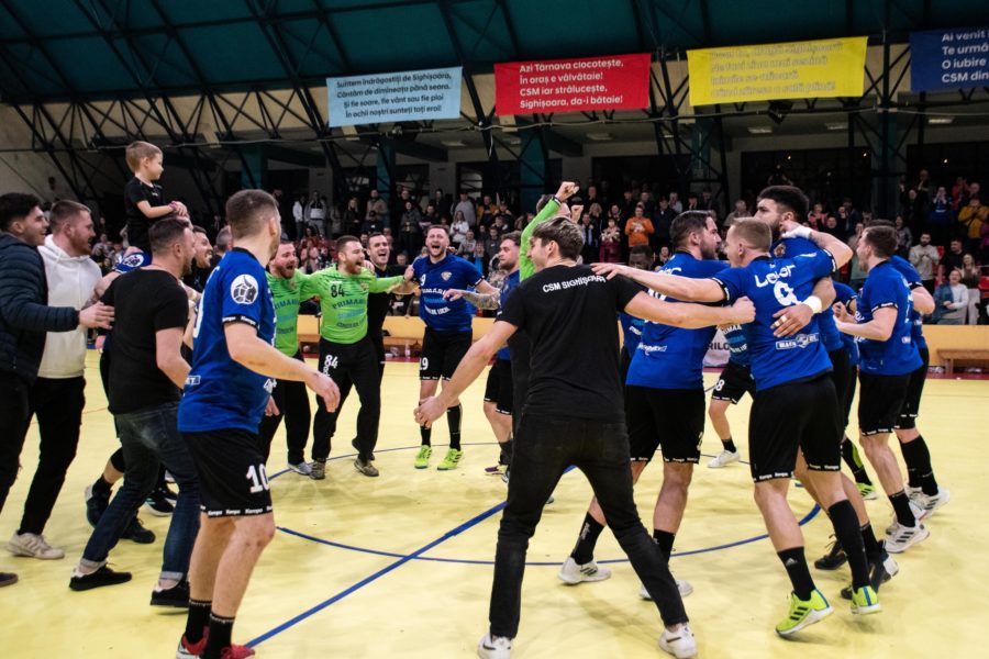 Handbaliștii sighișoreni, victorie mare cu Clujul
