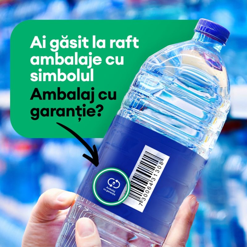 RetuRO informează că ambalajele din plastic fără dop sau capac pot fi returnate şi după 3 iulie