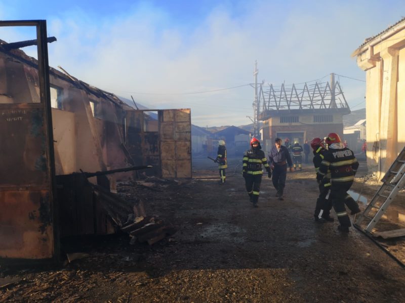 Mesaj RO-ALERT privind degajări mari de fum la Gheorgheni