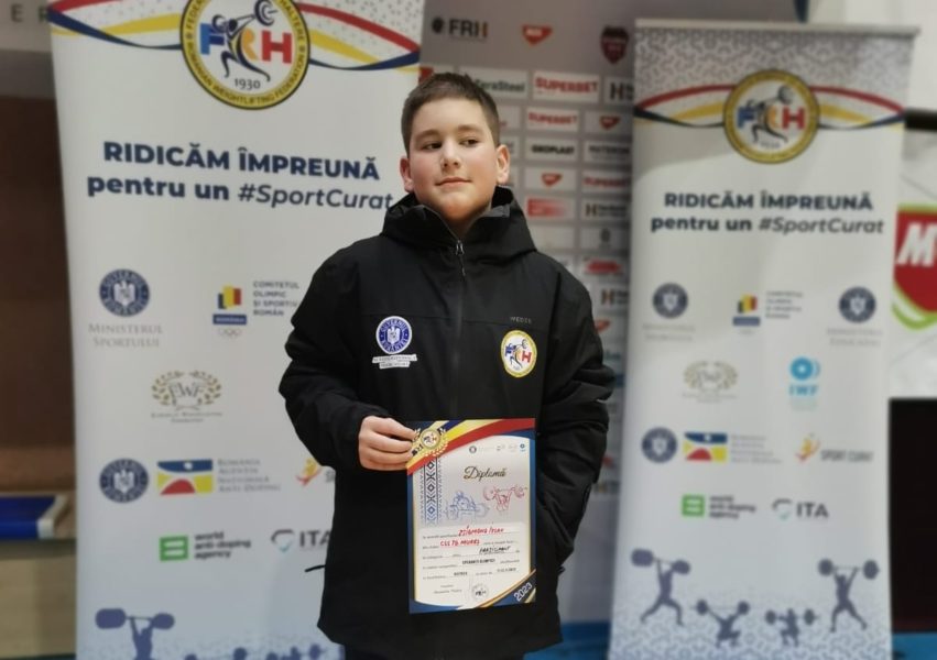 Halterofil mureșean, calificat la finala Campionatului Național