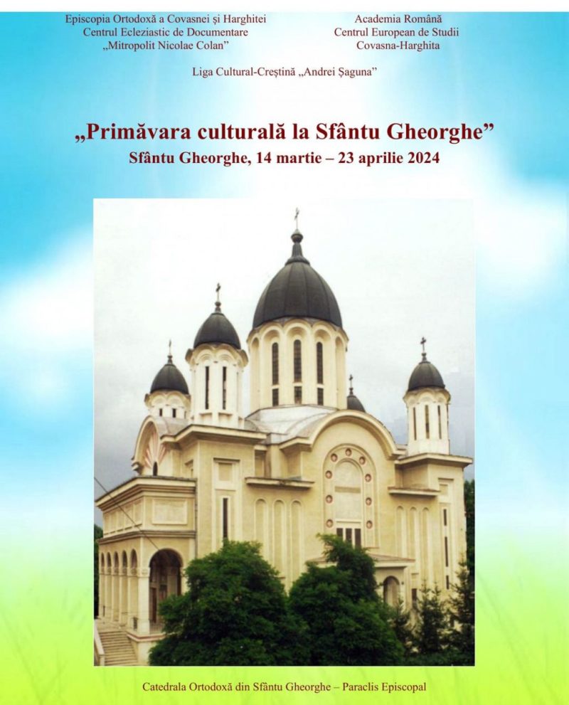 ‘Primăvara culturală’ debutează pe 14 martie la Sfântu Gheorghe