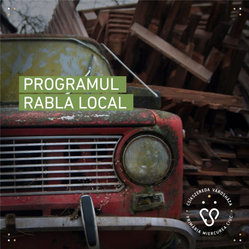 Peste 100 de mașini vor fi scoase din circulație la M. Ciuc, prin programul Rabla local Peste 100 de mașini vor fi scoase din circulație la M. Ciuc, prin programul Rabla local