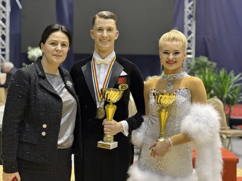Rareș Cojoc și Andreea Matei, campioni naționali la dans sportiv