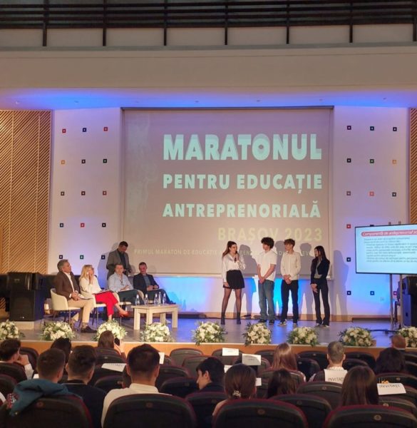 Maraton de educaţie antreprenorială la Braşov