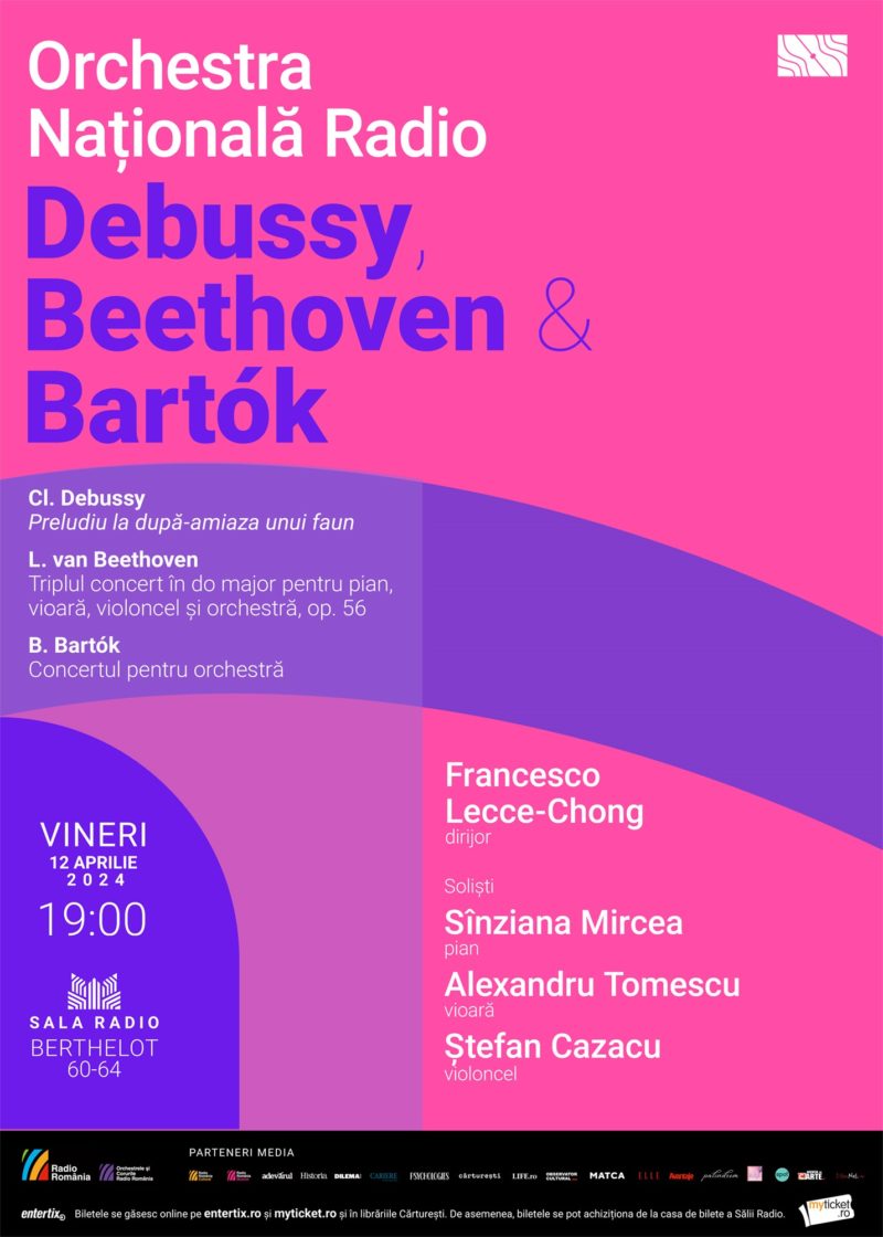Triplul de Beethoven, cu Sînziana Mircea, Alexandru Tomescu și Ștefan Cazacu