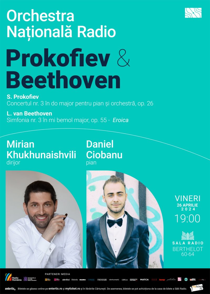 Eroica de Beethoven la Sala Radio