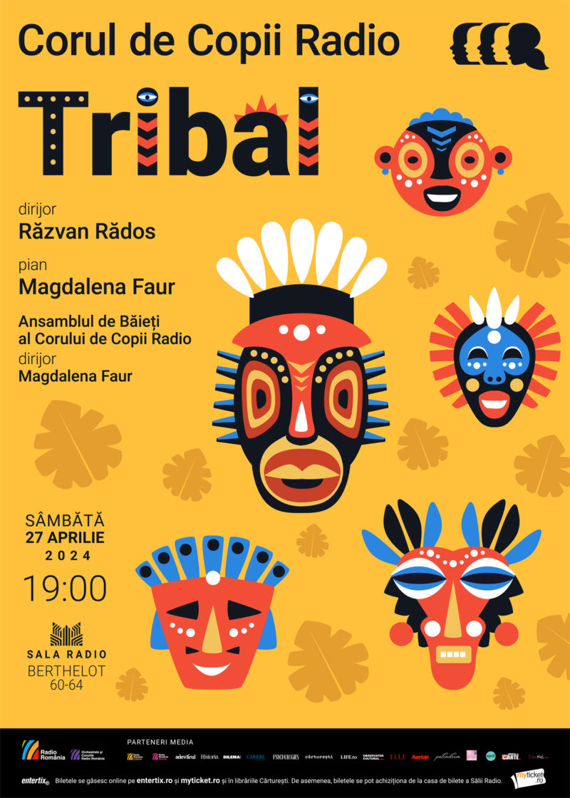 TRIBAL – spectacol-eveniment al Corului de Copii Radio
