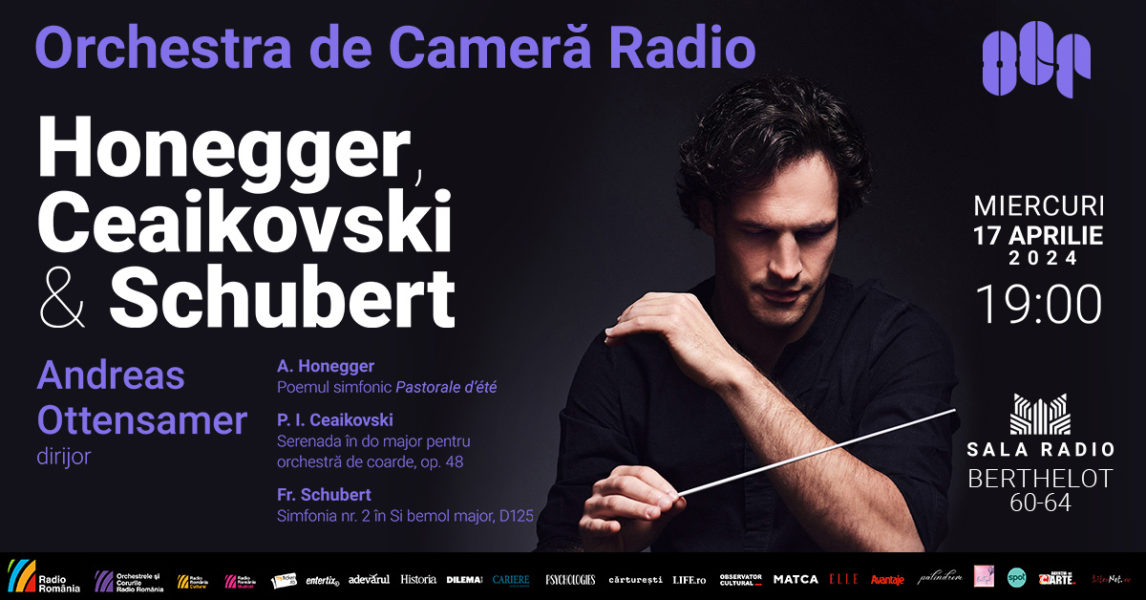 Dirijorul vienez Andreas Ottensamer revine la Sala Radio
