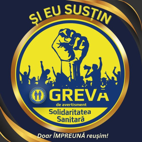 Angajați ai trei spitale din Brașov, în grevă de avertisment timp de o oră