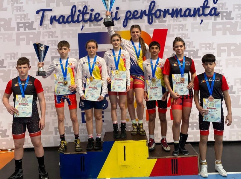 Luptătorii târgumureșeni, pe podiumul Cupei României