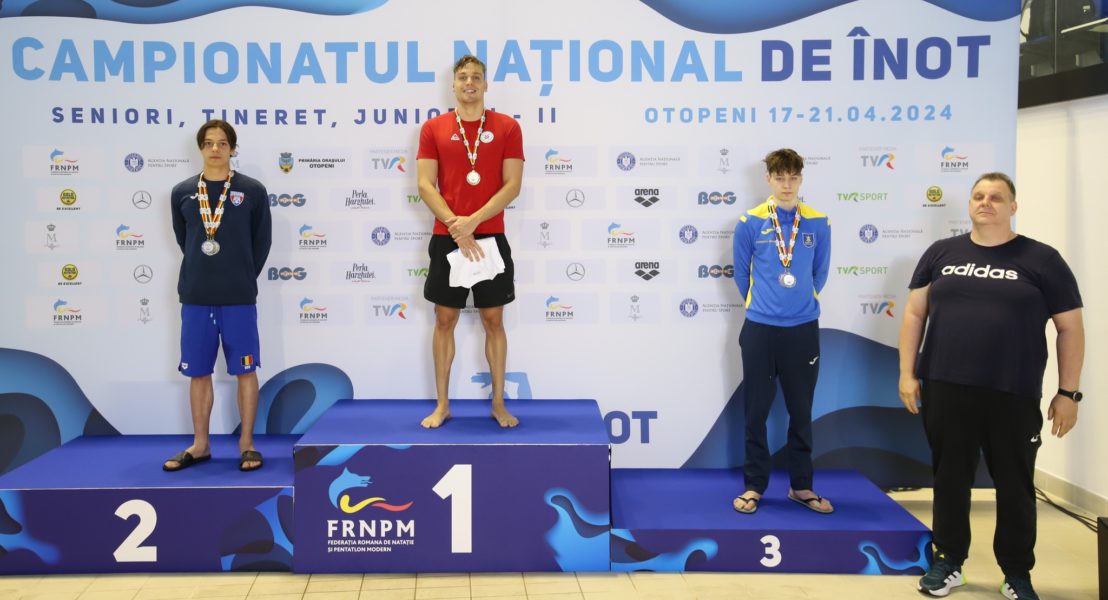 Mureșeanul Daniel Nicușan, campion național la înot Mureșeanul Daniel Nicușan, campion național la înot