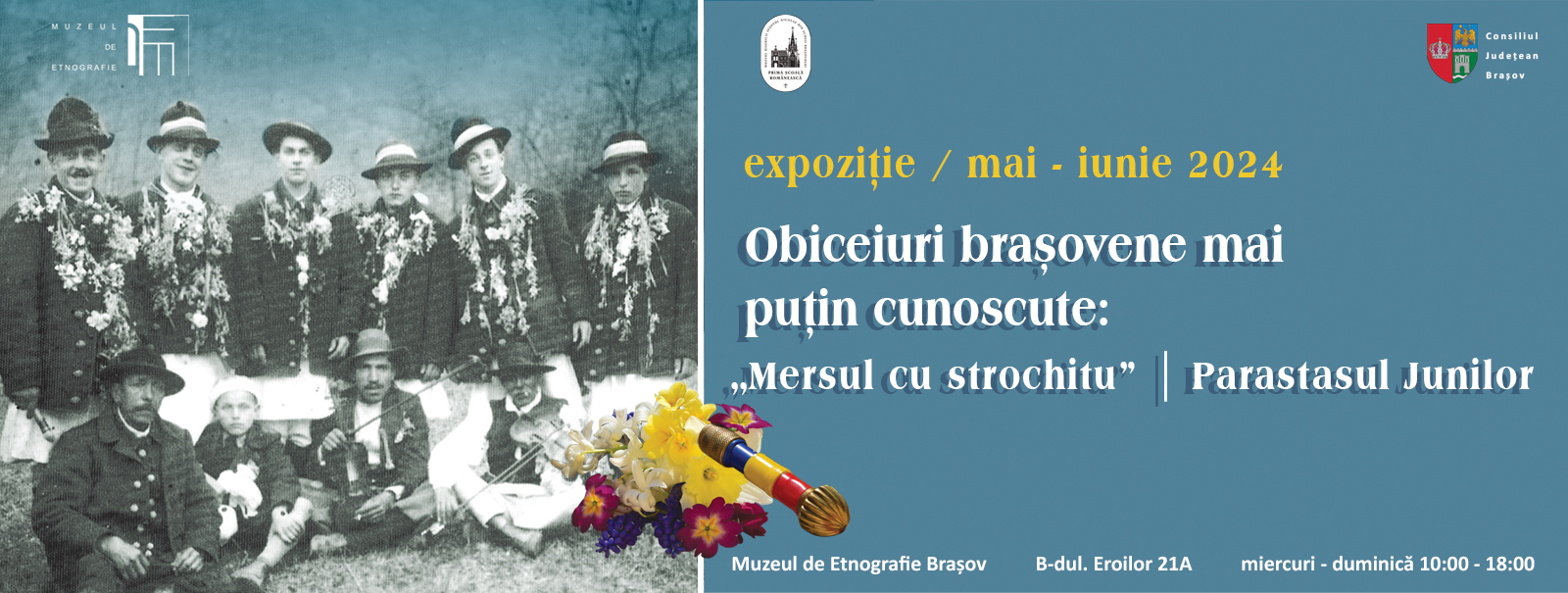 O expoziție despre obiceiuri brașovene mai puțin cunoscute va fi deschisă astăzi la Muzeul de Etnografie