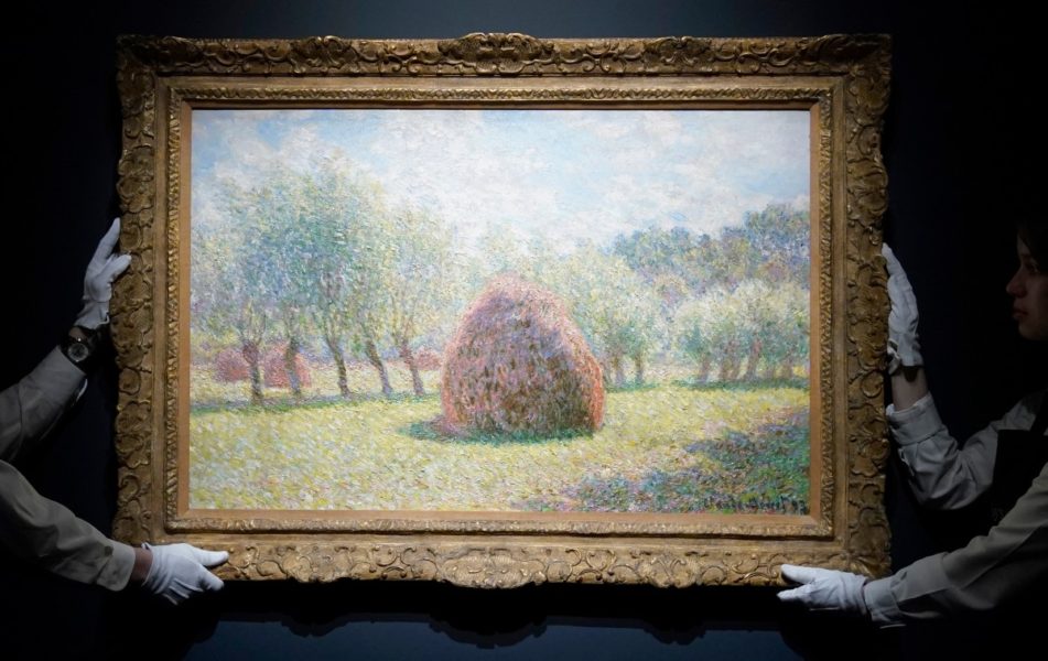Pictura lui Monet a ajuns la 35 de milioane de dolari la licitația din New York