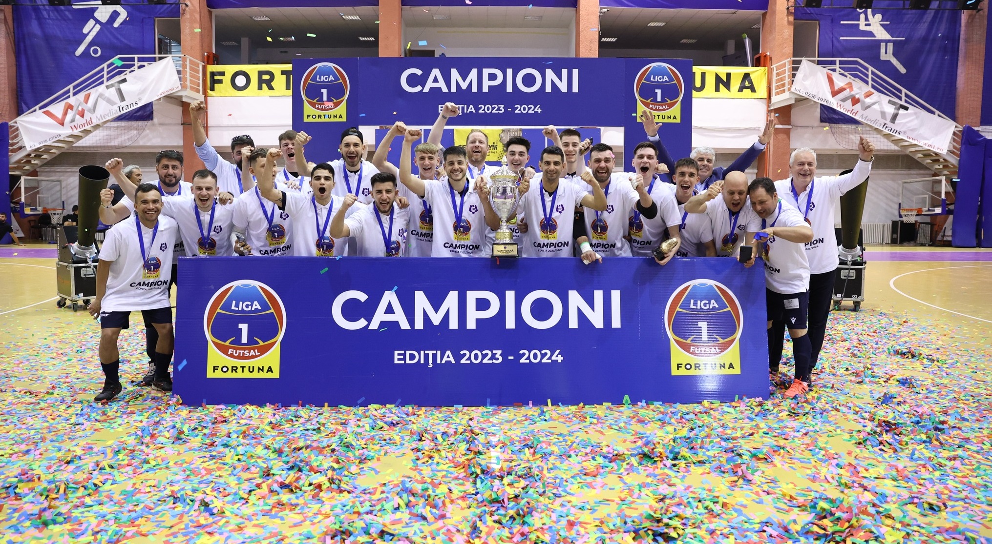 Galațiul, din nou campioană la futsal Galațiul, din nou campioană la futsal