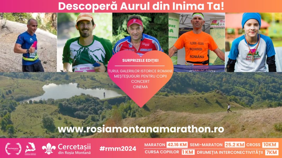 Mai mult decât sport: maratonul Roșia Montană, o promisiune pentru viitor!