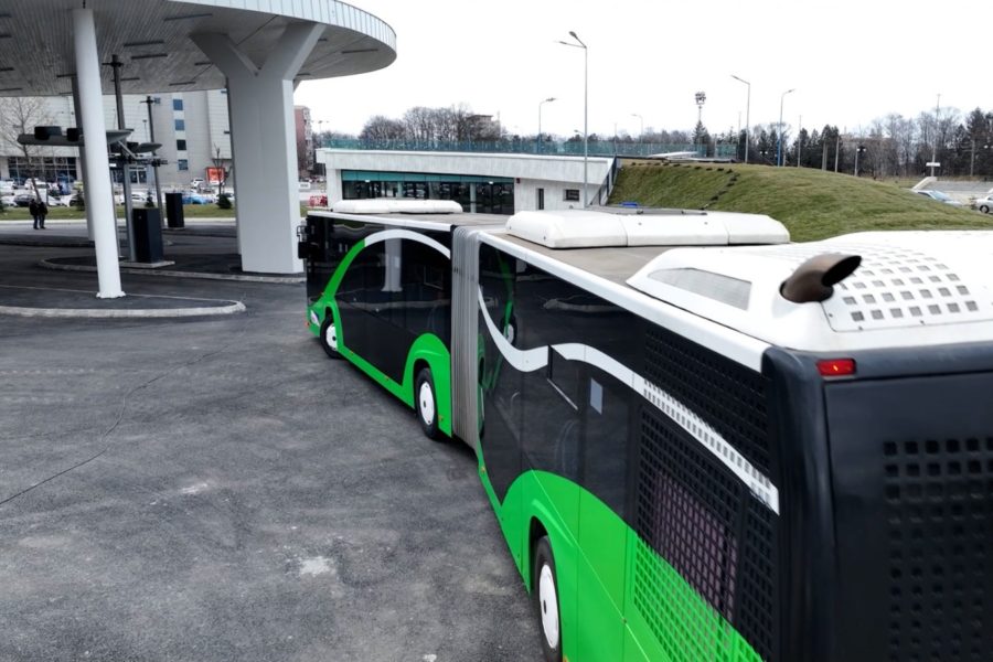 Se deschide primul terminal verde pentru autobuzele din Brașov