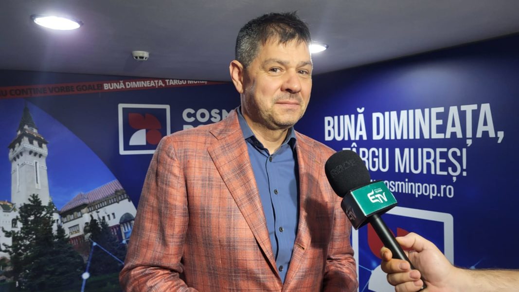 Cosmin Pop, candidat independent, pe locul 3 în cursa pentru Tg.Mureș