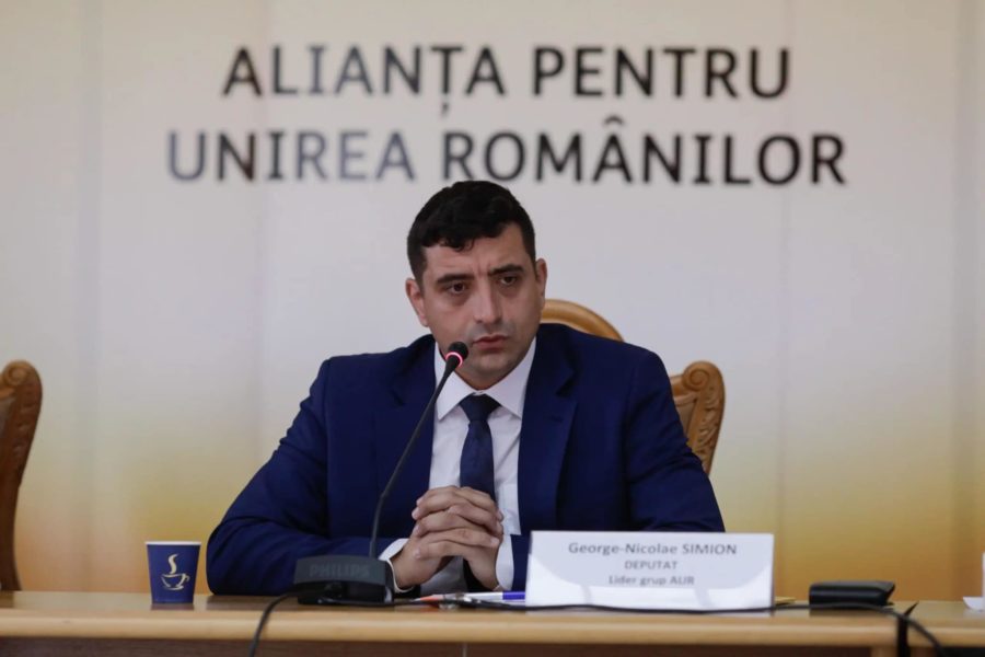 George Simion, candidatul AUR la prezidențialele din toamnă
