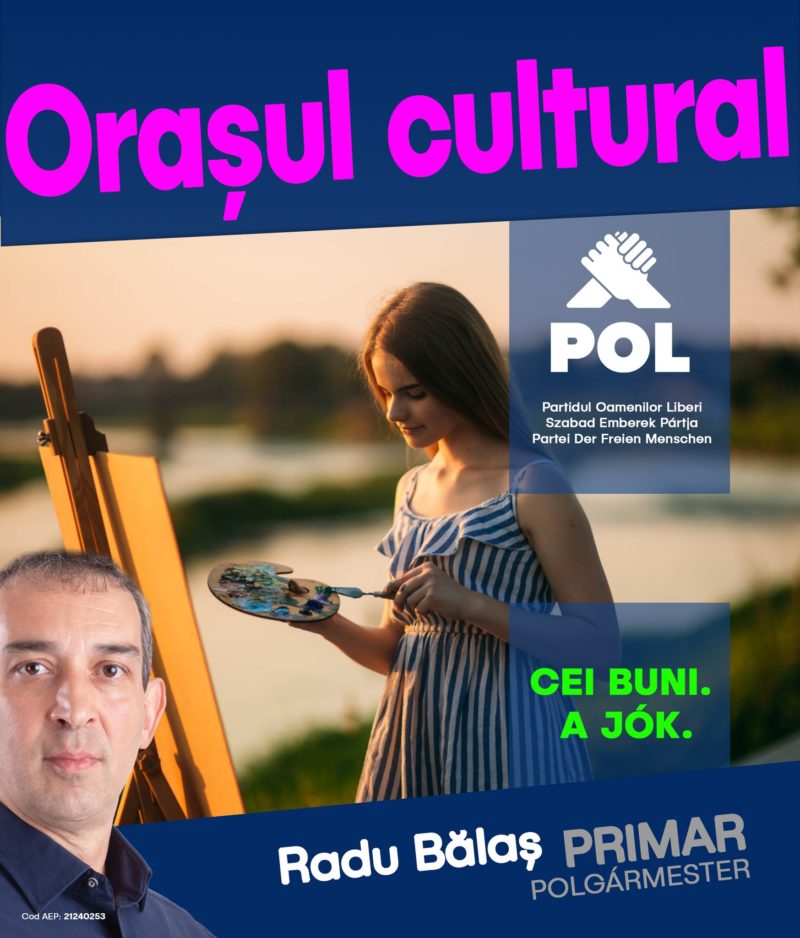 ALEGERI LOCALE 2024: POL susține triplarea fondurilor pentru cultură în Mureș