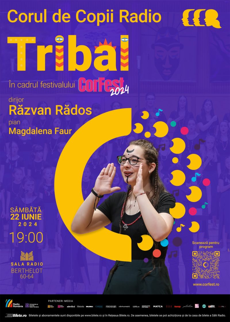 TRIBAL, spectacol reluat în cadrul Festivalului Bucharest CorFest TRIBAL, spectacol reluat în cadrul Festivalului Bucharest CorFest