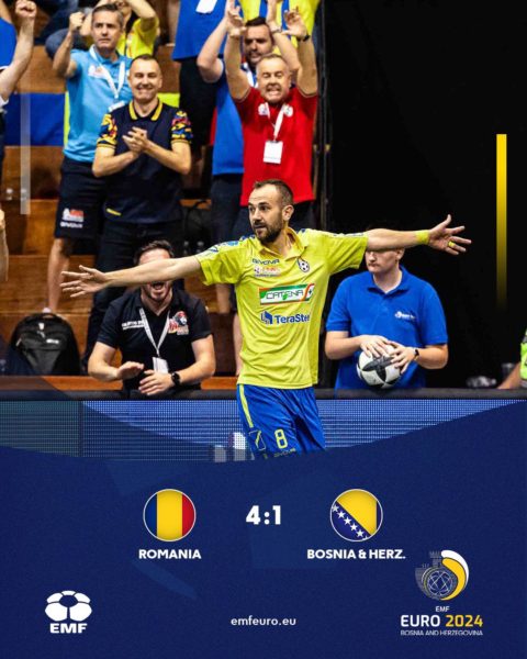 România, în semifinalele EURO de mini-fotbal