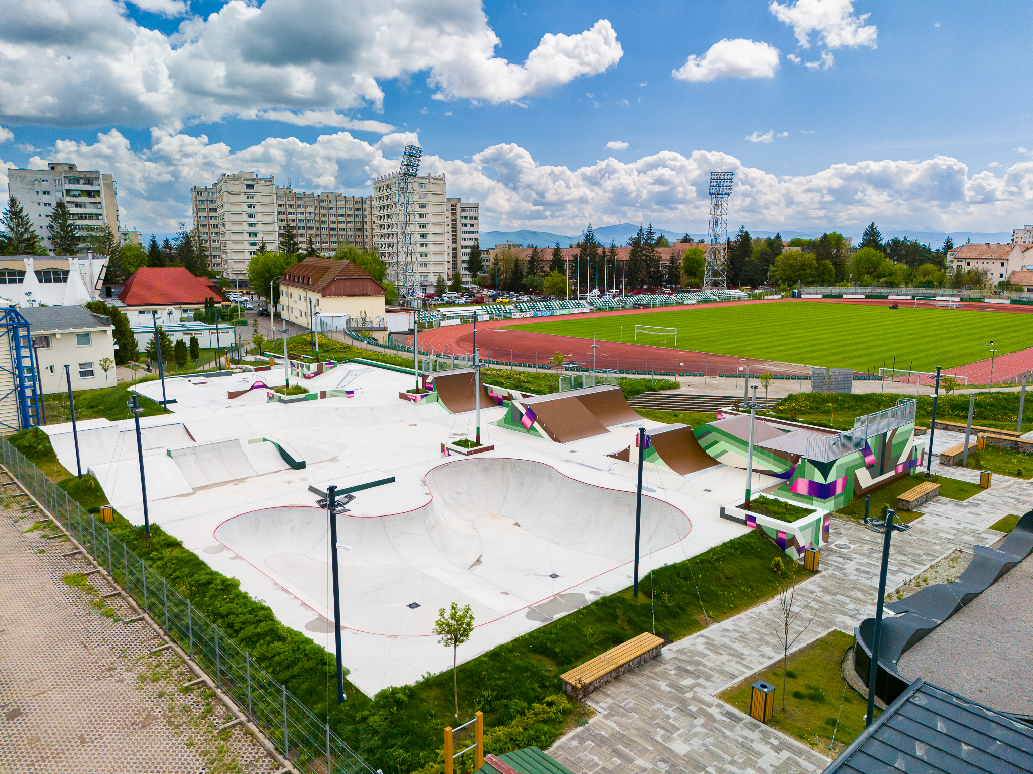 Skatepark-ul din Sfântu Gheorghe, un real succes în prima lună de funcţionare