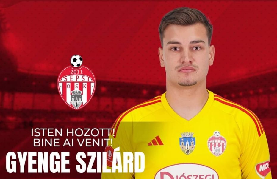 Sepsi l-a transferat pe portarul Gyenge Szilárd
