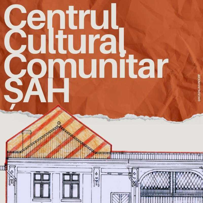 Centrul cultural comunitar ŞAH, deschis în casa foştilor învăţători din Viişoara