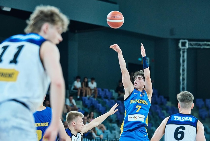 România, în sferturile FIBA EURO Basket Under 20