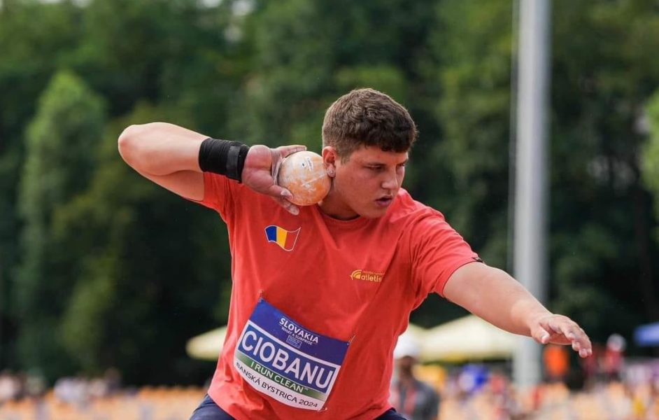 Aur și argint pentru atleții români la Europenele Under 18